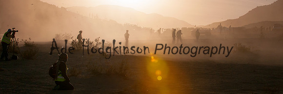 2016 King of the Hammers - Photographers at Sunset